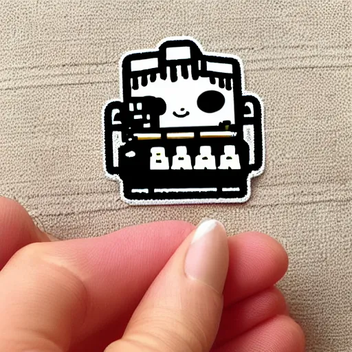 Image similar to cute sticker of baba is you videogame