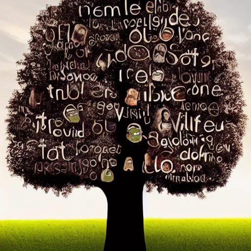 Image similar to the human level tree