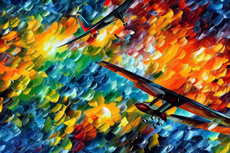 Image similar to bottom up shot of plane dropping smartphones in the jungle by leonid afremov and jill charuk, colorful, highly detailed, decollage 4 k
