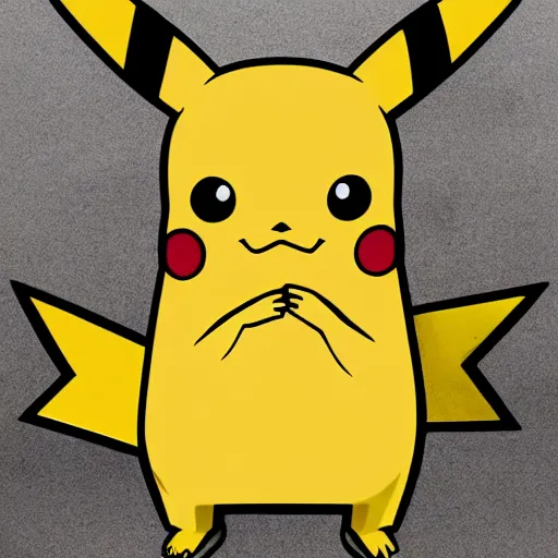 Prompt: photo of a pikachu with the face of emma watson