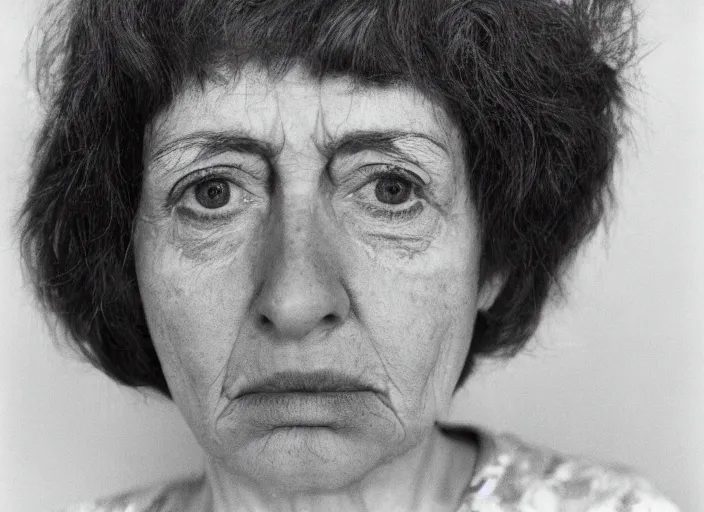 Prompt: detailed portrait photography by diane arbus, photoreal, getty images, 4 k