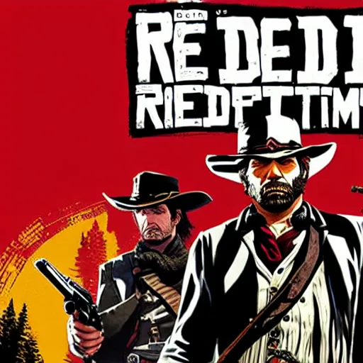 Image similar to Red Dead Redemption Cover Art of Bernie Sanders, RDR2