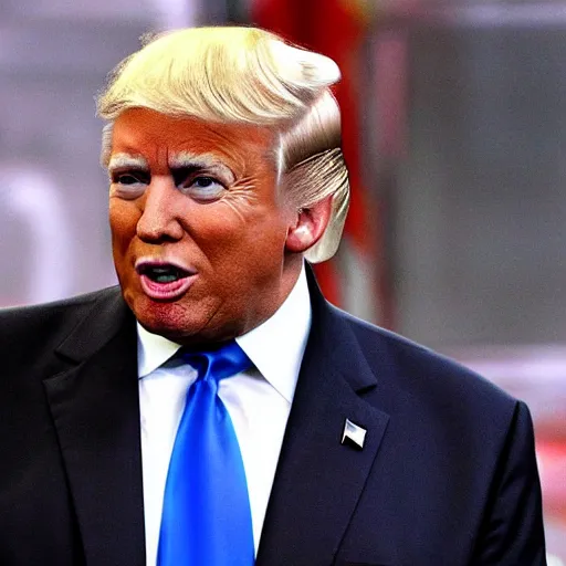 Image similar to african american donald trump