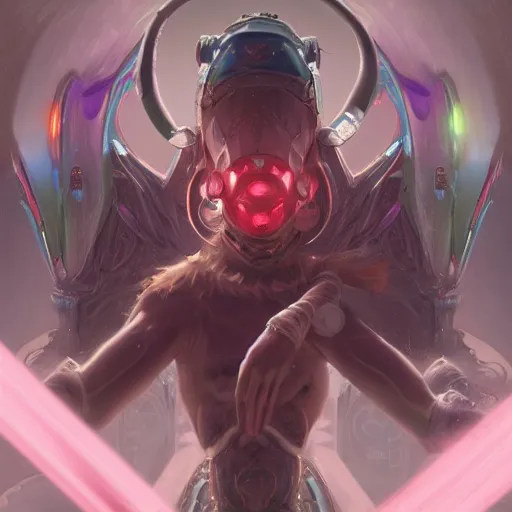 Image similar to dmt machine elves, hyperspace, huggy wuggy from poppy playtime video game, fullbody, ultra high detailed, oil painting, greg rutkowski, charlie bowater, yuumei, yanjun cheng, unreal 5, daz, hyperrealistic, octane render, rpg portrait, dynamic lighting, fantasy art, beautiful face