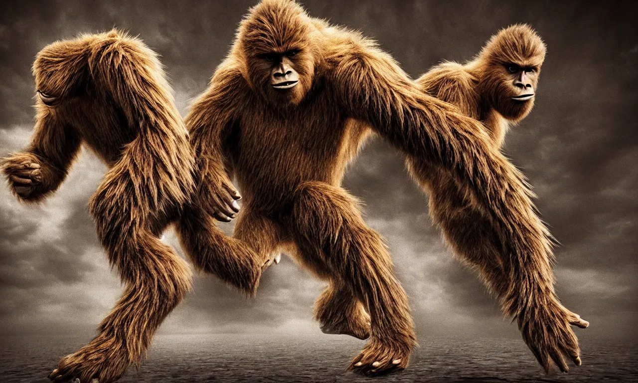 Prompt: sasquatch breakdancing. photorealistic. intricate details. 3 5 mm photograph. dramatic lighting. action shot. absolute focus. masterpiece.