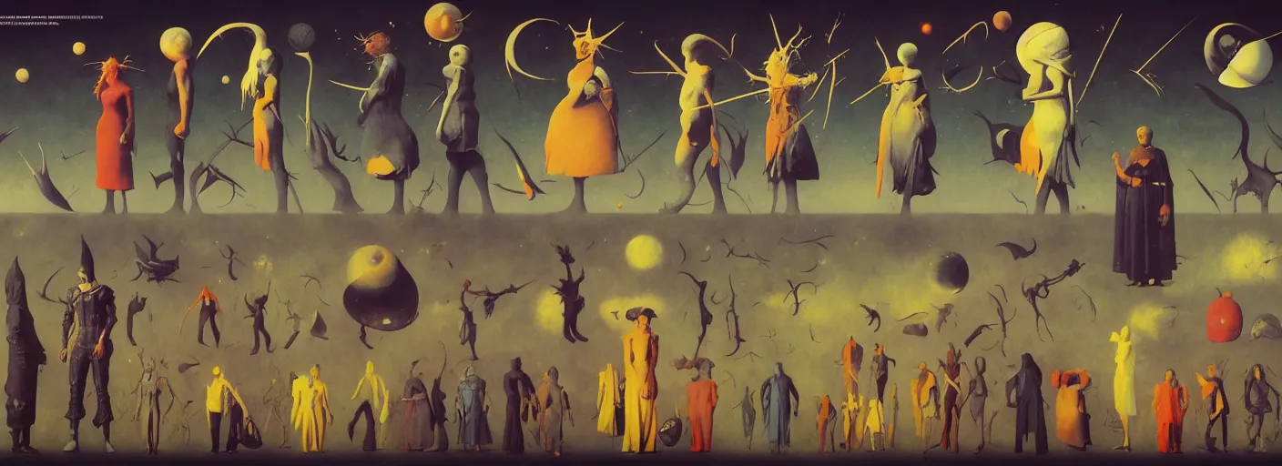 Image similar to full - body surreal colorful celestial rpg character concept art anatomy, action pose, very coherent and colorful high contrast masterpiece by norman rockwell franz sedlacek hieronymus bosch dean ellis simon stalenhag rene magritte gediminas pranckevicius, dark shadows, sunny day, hard lighting, reference sheet white! background