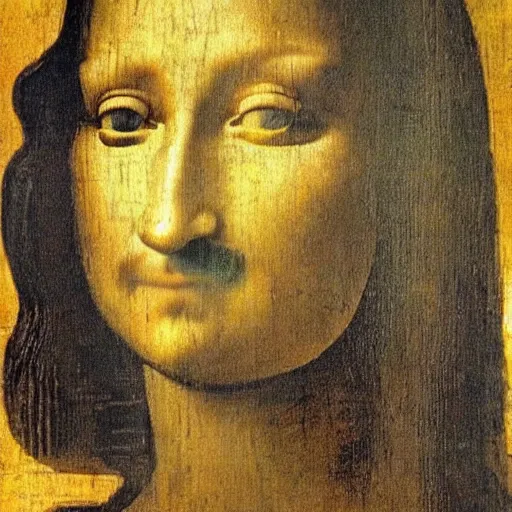 Image similar to monalisa by salvador dali, by salvador dali, by salvador dali, by salvador dali, by salvador dali