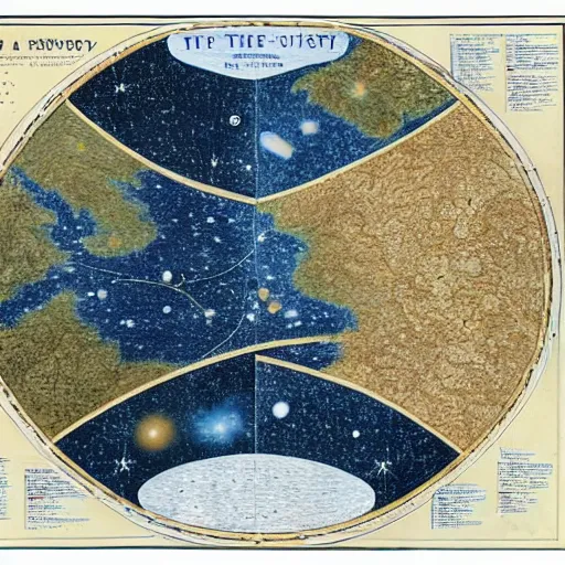 Image similar to a map of the universe