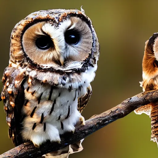 Prompt: photo of a warrior with bejewelled owl armour