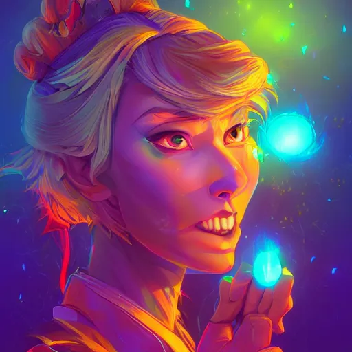 Image similar to skill magic deepdream radiating a glowing aura stuff loot legends stylized digital illustration video game icon artstation lois van baarle, ilya kuvshinov, rossdraws,