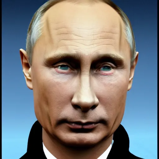 Prompt: vladimir putin became ugly retarded furry, photo - realistic, color image, 2 k, highly detailed, occult art