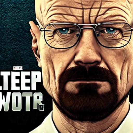 Prompt: walter white as the main character in the new gta 6 trailer
