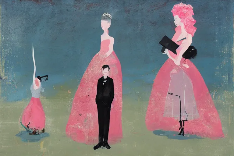 Image similar to artwork by genieve figgis