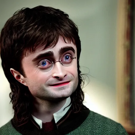 Image similar to daniel radcliffe as flitwick