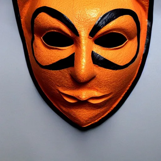 Image similar to orange gothic mask