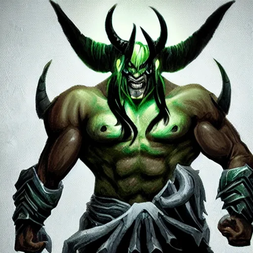 Prompt: illidan stormrage