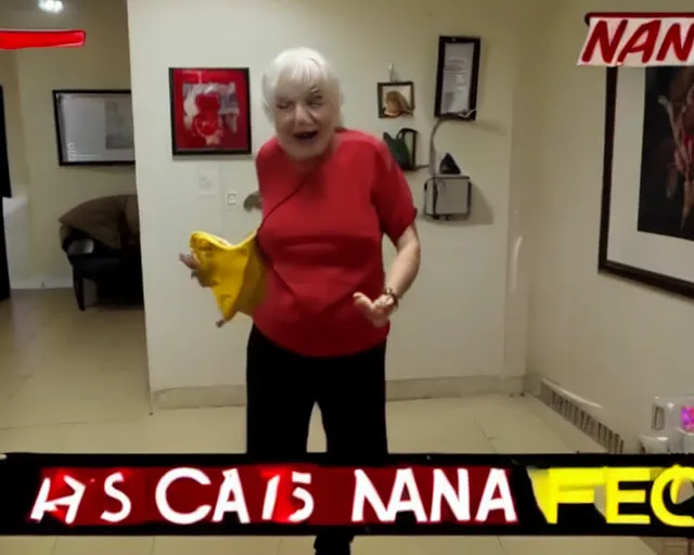 Prompt: cursed video nana82573