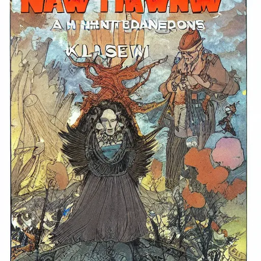 Image similar to A new dawn from the darkness, mental health, psychology, a masterpiece by M.W. Kaluta