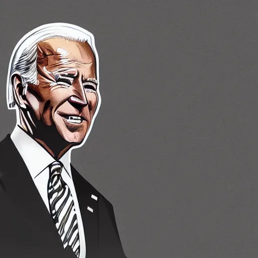 Prompt: Joe Biden as Godfather, digital art