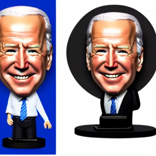 Image similar to joe biden plastic figure bobblehead toy