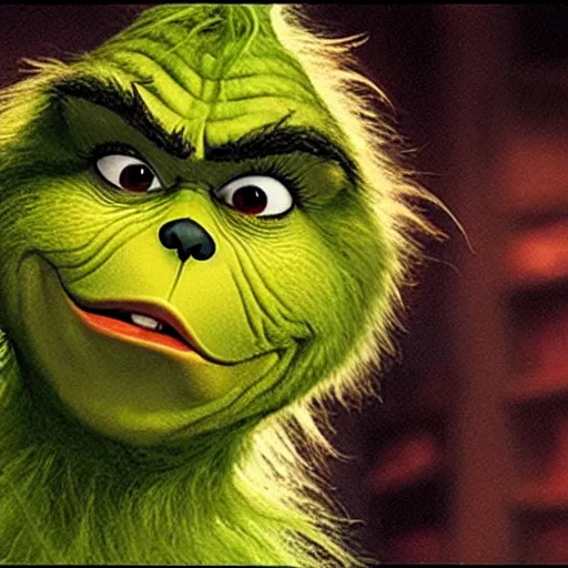 Image similar to the grinch who stole Armageddon