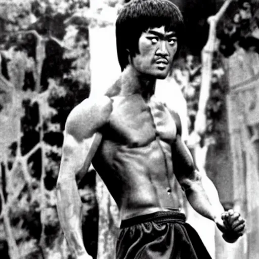 Image similar to Bruce Lee as Jesus