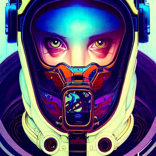 Image similar to high quality high detail portrait of a halo 3 diesel punk character in an alien world, tristan eaton, victo ngai, artgerm, rhads, ross draws, hyperrealism, intricate detailed, alphonse mucha, 8 k, sci - fi, pastel colors, artstation,