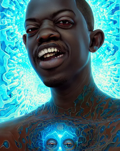 Prompt: a headshot of a bobby shmurda, headlocks, made of fractals facing each other, ultra realistic, wide angle, intricate details, the fifth element artifacts, highly detailed by peter mohrbacher, hajime sorayama, wayne barlowe, boris vallejo, aaron horkey, gaston bussiere, craig mullins