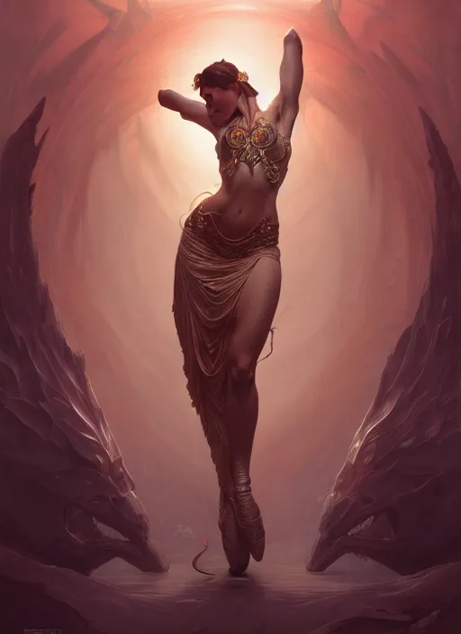 Prompt: dancer of the underworld, intricate, elegant, higly detailed, ultra definition, digital painting, artstation, unreal engine rendered, concept art, smooth, sharp focus, illustration, art by artgerm and greg rutkowski and alphonse mucha and garis edelweiss
