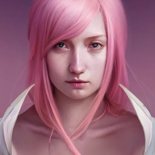 Prompt: perfectly-centered-Portrait of a pink haired Goddess, The Perfect Human Female Specimen, intricate, elegant, super highly detailed, professional digital painting, artstation, concept art, smooth, sharp focus, no blur, no dof, extreme illustration, Unreal Engine 5, 8K, art by artgerm and greg rutkowski and alphonse mucha and loish and WLOP