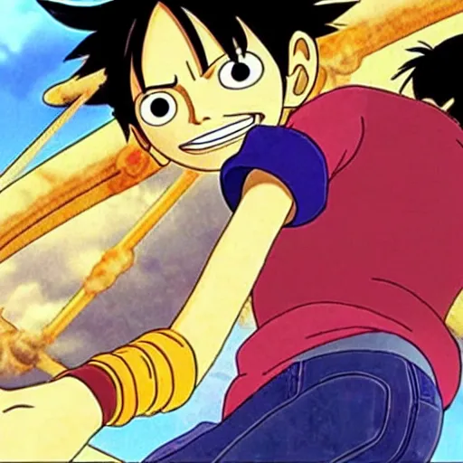 Image similar to luffy in Treasure Planet movie