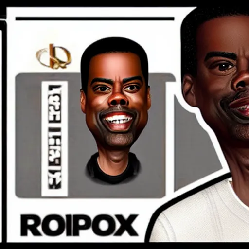 Image similar to chris rock, as a bobblehead