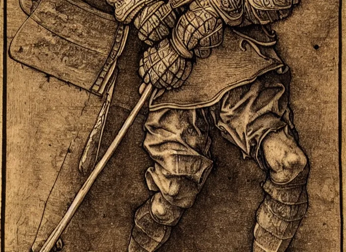 Image similar to lacrosse player, highly detailed, 8k, intricate, Albrecht Durer style