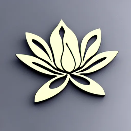 Prompt: zen elegant lotus