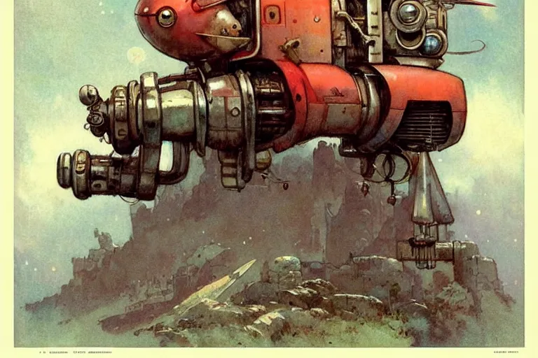 Image similar to adventurer ( ( ( ( ( 1 9 5 0 s retro future robot magazine print press machine. muted colors. ) ) ) ) ) by jean baptiste monge!!!!!!!!!!!!!!!!!!!!!!!!! chrome red