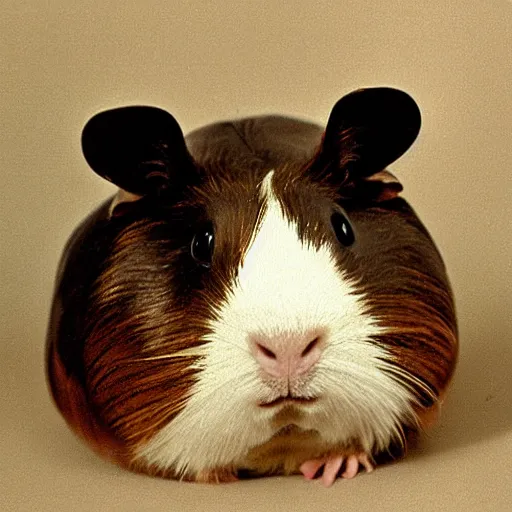 Image similar to a victorian guinea pig