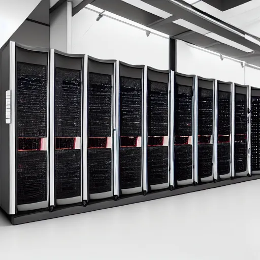 Prompt: photo of supercomputer 1724