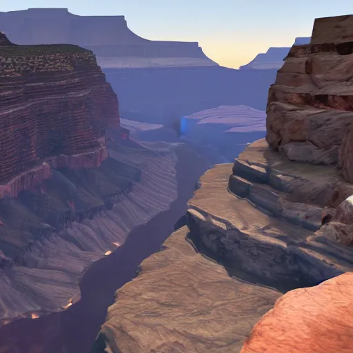 Image similar to grand canyon in counterstrike : global offensive, in - game screenshot