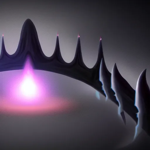 Prompt: concept art of a dagger made of black holes, black hole dagger, 8 k resolution