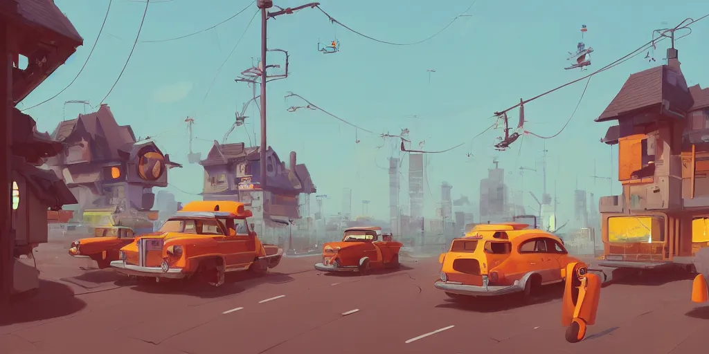 Image similar to beehives by Goro Fujita and Simon Stalenhag , 8k, trending on artstation, hyper detailed, cinematic