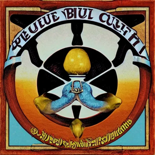 Image similar to blue oyster cult