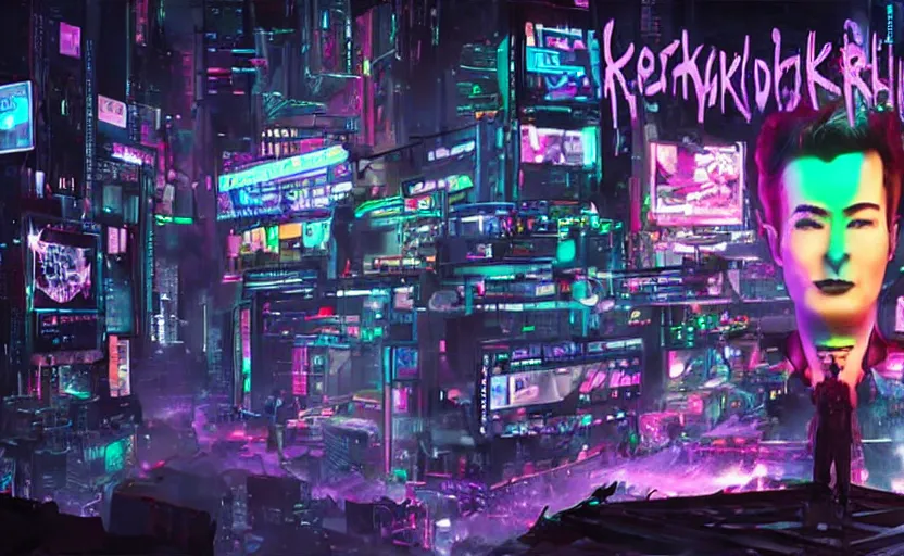 Prompt: Cyberpunk Rickroll