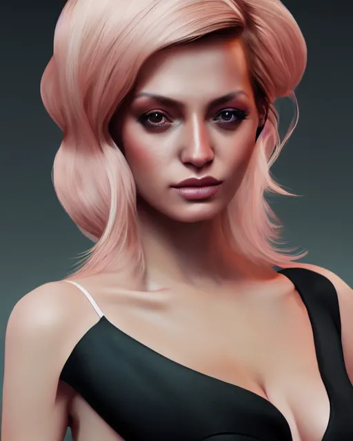 Prompt: beautiful digital painting of a stylish socialite ocean with high detail, real life skin, 8 k, stunning detail, works by artgerm, greg rutkowski and alphonse mucha, unreal engine 5, 4 k uhd