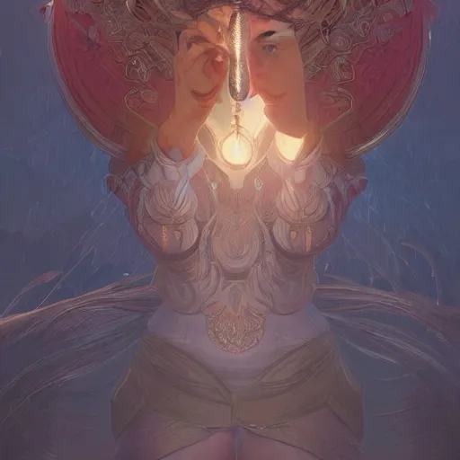 Image similar to giant woman standing over someone looking down, intricate, highly detailed, digital painting, artstation, concept art, smooth, sharp focus, illustration, Unreal Engine 5, 8K, art by artgerm and greg rutkowski and alphonse mucha