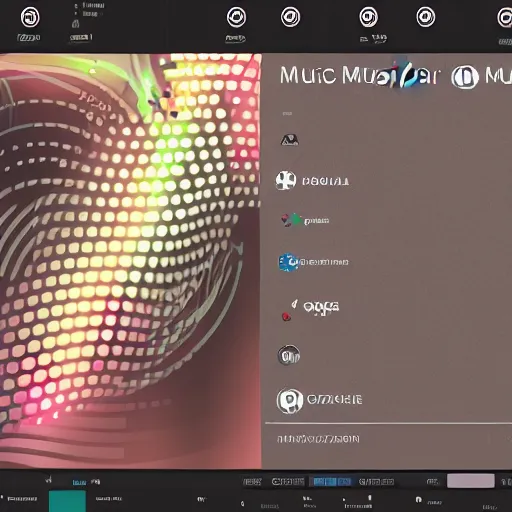 music visualizer | Stable Diffusion