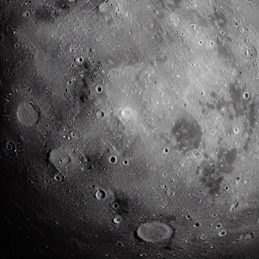 Image similar to astrophotography of the moon from low orbit with a thin atmosphere around it, professional photography, detailed