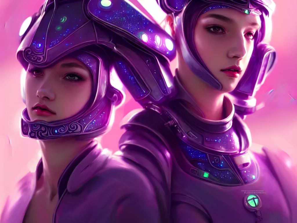 Prompt: portrait futuristic mercury police uniform female, in a future huge spaceship internal, neon light, ssci - fi and fantasy, intricate and very very beautiful and elegant, highly detailed, digital painting, artstation, concept art, smooth and sharp focus, illustration, art by tan zi and ayanamikodon and alphonse mucha and wlop