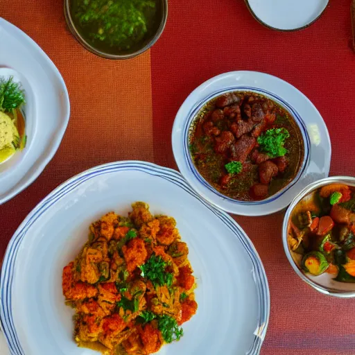 Image similar to moroccan food, 4 k