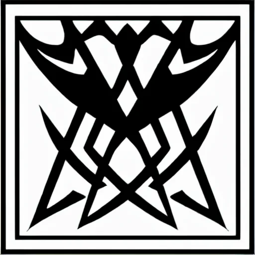 Image similar to black metal logo