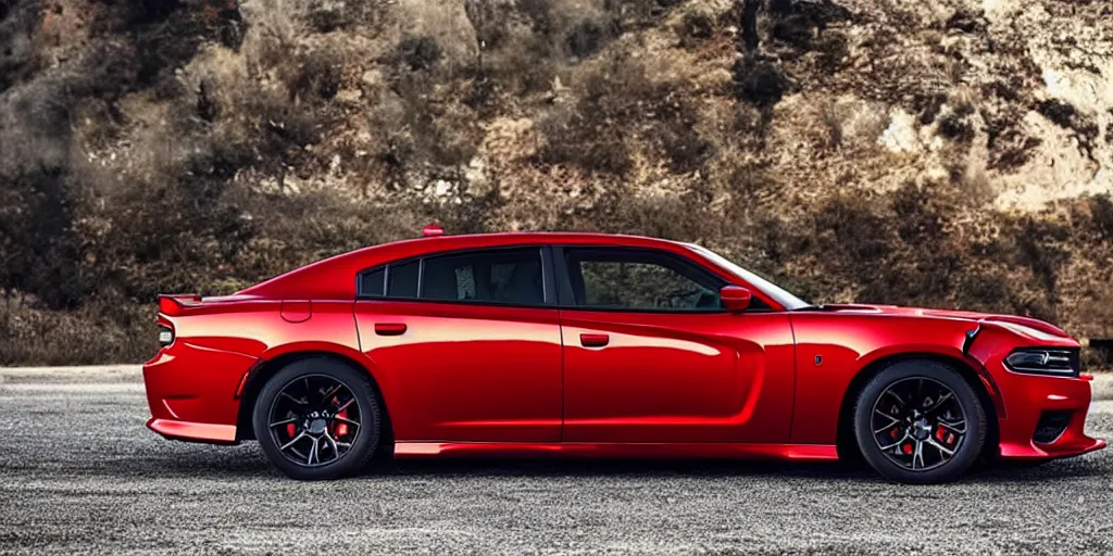 Prompt: “2022 Dodge Charger Hellcat Wagon”